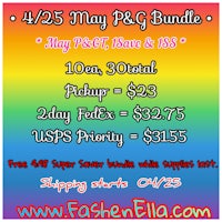 a rainbow banner with the words 25 may pg bundle